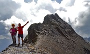 Il Monte Gleno (2882 m) risalito dalla sua valle il 6 agosto 2015